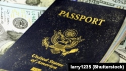 Generic - USA Passport with American Currency, Shutterstock photo