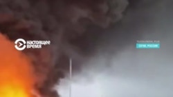 В Сочи после ударов украинских дронов горит нефтебаза В Сочи после ударов украинских дронов горит нефтебаза