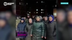 В Махачкале люди вышли на протесты из-за отключения газа и перекрыли движение по улице В Махачкале люди вышли на протесты из-за отключения газа и перекрыли движение по улице