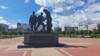 Памятник покорителям земных недр в Прокопьевске