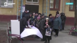 Как проходит досрочное голосование за российского президента в оккупированной части Украины
 Как проходит досрочное голосование за российского президента в оккупированной части Украины