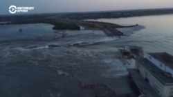 Что происходило в первые минуты после разрушения полтины Каховской ГЭС  Что происходило в первые минуты после разрушения полтины Каховской ГЭС