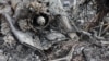 На месте атаки беспилотника в воинской части под Тирасполем, 17 марта 2024 года