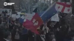 Перекресток: протест против закона об “иностранных агентах” в Грузии  Перекресток: протест против закона об “иностранных агентах” в Грузии