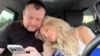 Ирина Сорока и Андрей Марченков после освобождения из ямы