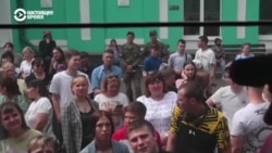 В России родственники мобилизованных требуют вернуть их домой В России родственники мобилизованных требуют вернуть их домой