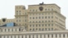 Ракетный комплекс "Панцирь" на крыше здания Минобороны России в Москве