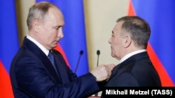 Владимир Путин и Аркадий Ротенберг