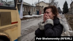 Дебальцево. 3 февраля 2015. Фото Петр Шеломовский