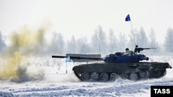 Учения российской армии в Хабаровске