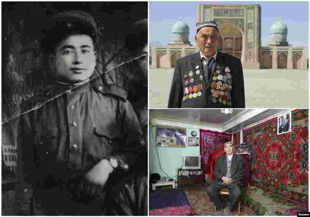 Узокбой Ахраев, 91. Узбекский офицер, служивший в артиллерии Советской Армии с января 1943 по май 1950. Участвовал в Штурме Берлина  