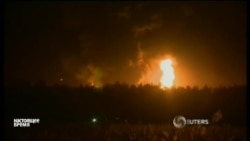 Под Киевом второй день горит нефтебаза Под Киевом второй день горит нефтебаза