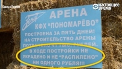 Зато без "распила": фермер из Ставрополья построил сельчанам "Зенит-Арену" из соломы Зато без "распила": фермер из Ставрополья построил сельчанам "Зенит-Арену" из соломы