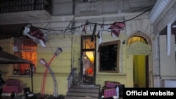Взрыв в ресторане "У Ангеловых" в Одессе