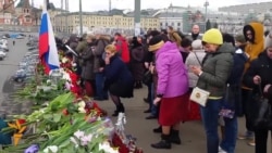 "Минута немолчания" в память о Борисе Немцове "Минута немолчания" в память о Борисе Немцове