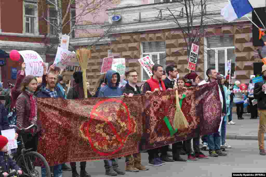 "Монстрация" в Красноярске 