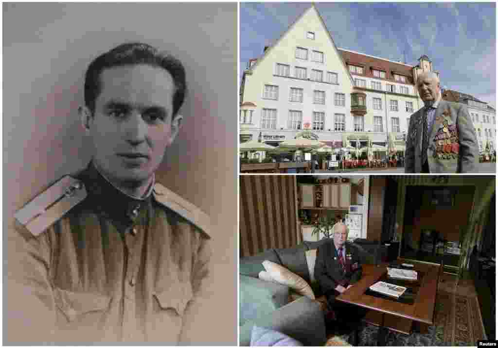 Карл Раммус, 93. Эстонский офицер, служивший в разведывательной роте советской пехоты. На момент окончания войны был на территории Латвии  