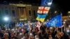 Как в Тбилиси прошел 15-тысячный митинг против фальсификации выборов в парламент