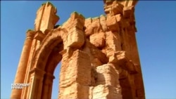 Исламисты взорвали Триумфальную арку в Пальмире Исламисты взорвали Триумфальную арку в Пальмире
