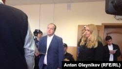 Георгий Албуров в зале суда во Владимира 26 марта 2015 года