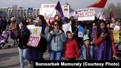 Марш 8 марта в 2019 году