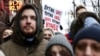 Акция в поддержку лидера российской оппозиции Алексея Навального. Москва, 23 января 2021 года