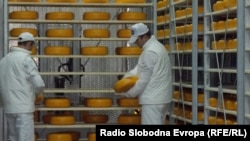 Сырное производство в Македонии