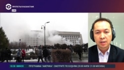 "Наши журналисты попали под обстрел в Алматы, выстрел был из машины без номера" "Наши журналисты попали под обстрел в Алматы, выстрел был из машины без номера"