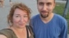 Елена Соловьева с мужем Николаем в Монреале, Канада