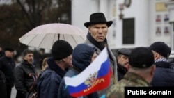 Николай Валуев во время визита в Севастополь