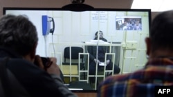 Заур Дадаев в зале суда 1 апреля