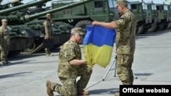 Президент Украины на встрече с военными в Харькове 22 августа