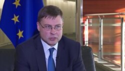 Вице-председатель Еврокомиссии Валдис Домбровскис о влиянии России на выборы в Европарламент Вице-председатель Еврокомиссии Валдис Домбровскис о влиянии России на выборы в Европарламент