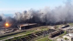 Обстрелы завода "Азовсталь" в Мариуполе 5 мая 2022 года