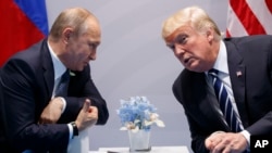 Путин и Трамп, архивное фото