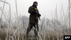 Украинский военнослужащий, Дебальцево. 14 февраля 2015