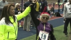 99-летняя американка выиграла 100-метровку 99-летняя американка выиграла 100-метровку