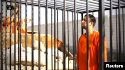 Иорданский пилот Муат аль-Касабех, захваченный и казненный ISIS, фото Reuters