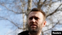 Алексей Навальный после отбытия 15 суток административного ареста