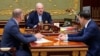 Встреча Лукашенко с главой КГБ Беларуси Валерием Вакульчиком и главой Следственного комитета Беларуси Иваном Носкевичем