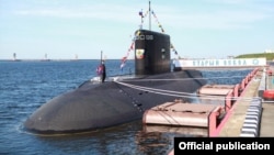 Российская подводная лодка "Старый Оскол"