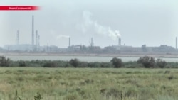 От выбросов крымского завода "Титан" также пострадало село в Херсонской области От выбросов крымского завода "Титан" также пострадало село в Херсонской области